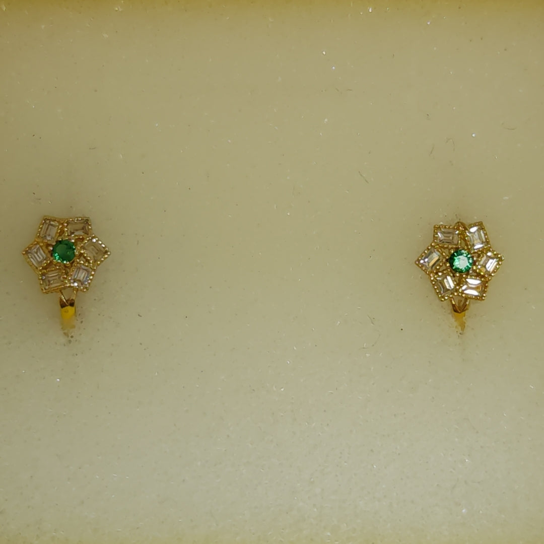 BROQUELES ORO 14K 1.3 (NUEVO)