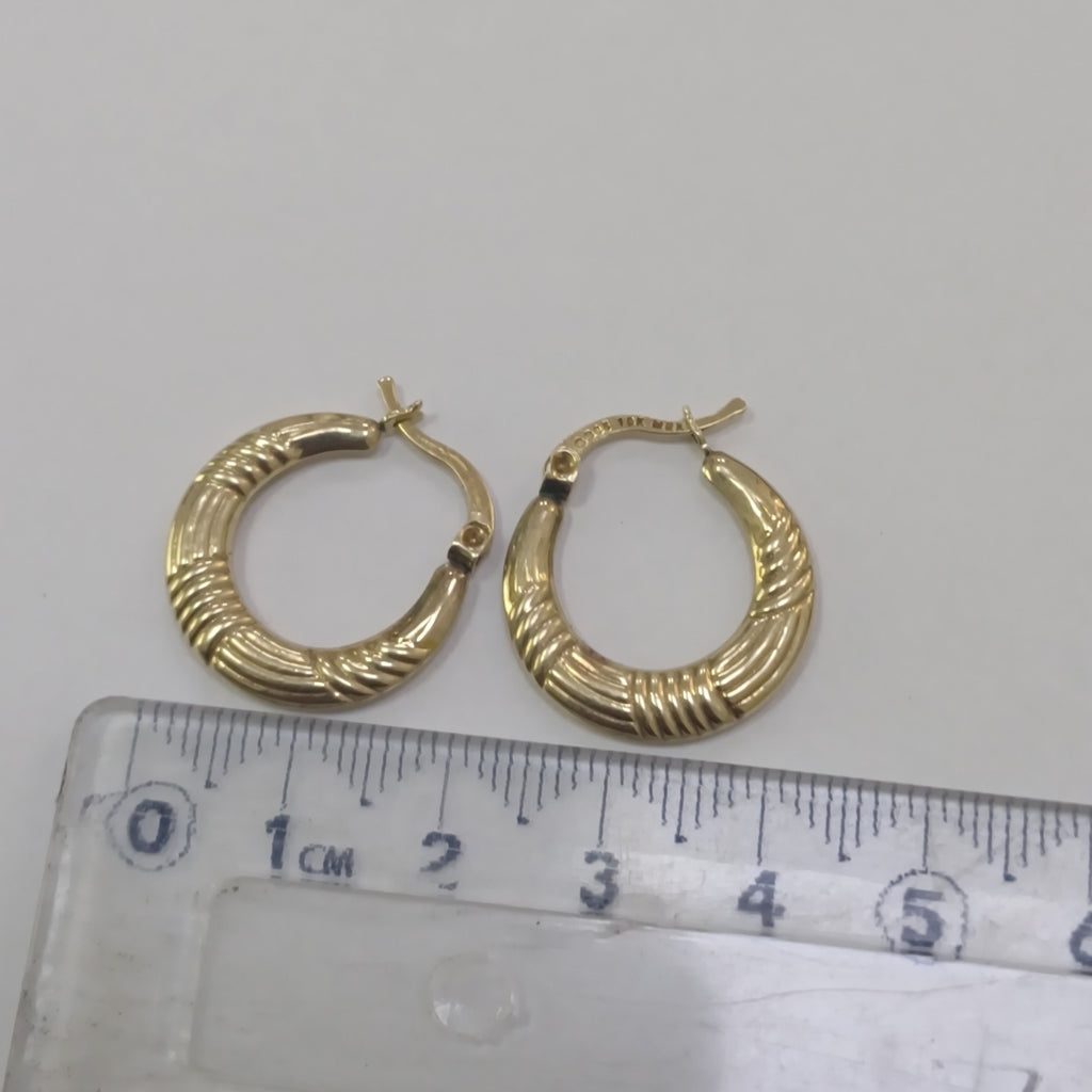 ARRACADAS PAR ORO 10 K 1,90 GRMS (SEMINUEVO)