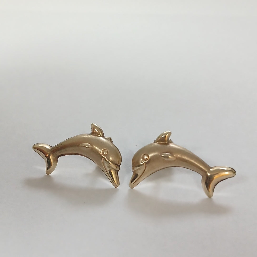 ARETES PAR ORO 10 K 2 GRMS (SEMINUEVO)