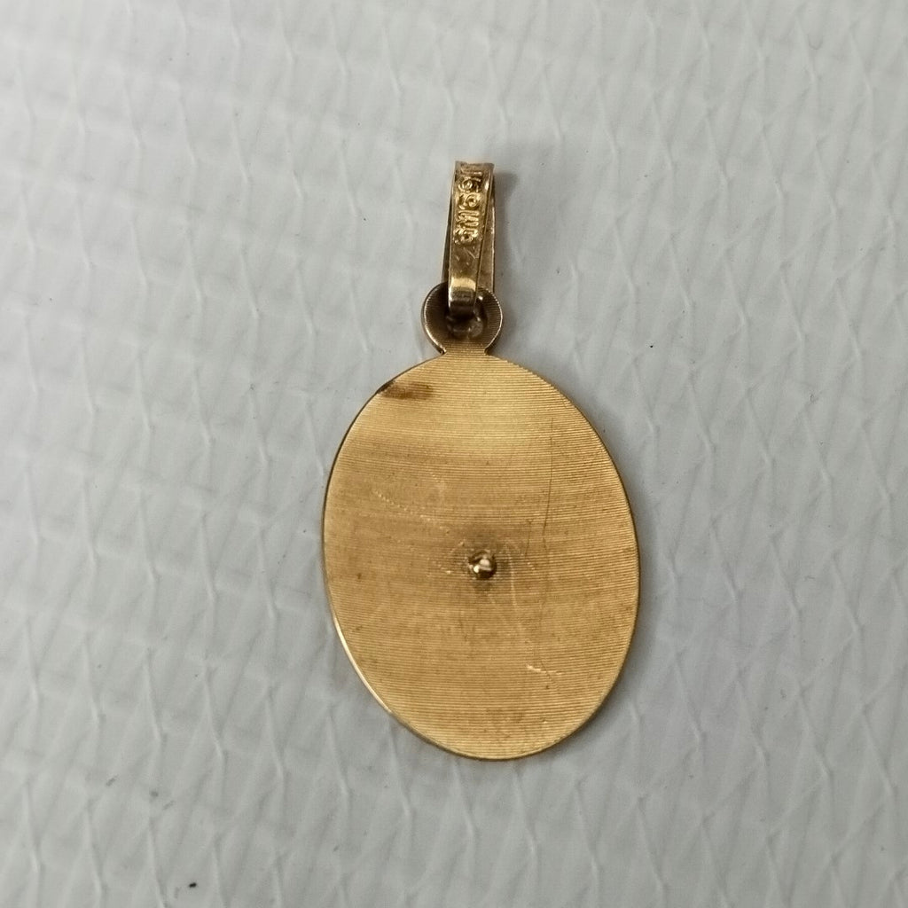 MEDALLA RELIGIOSA ORO 10 K 1.4 GRMS (SEMINUEVO)
