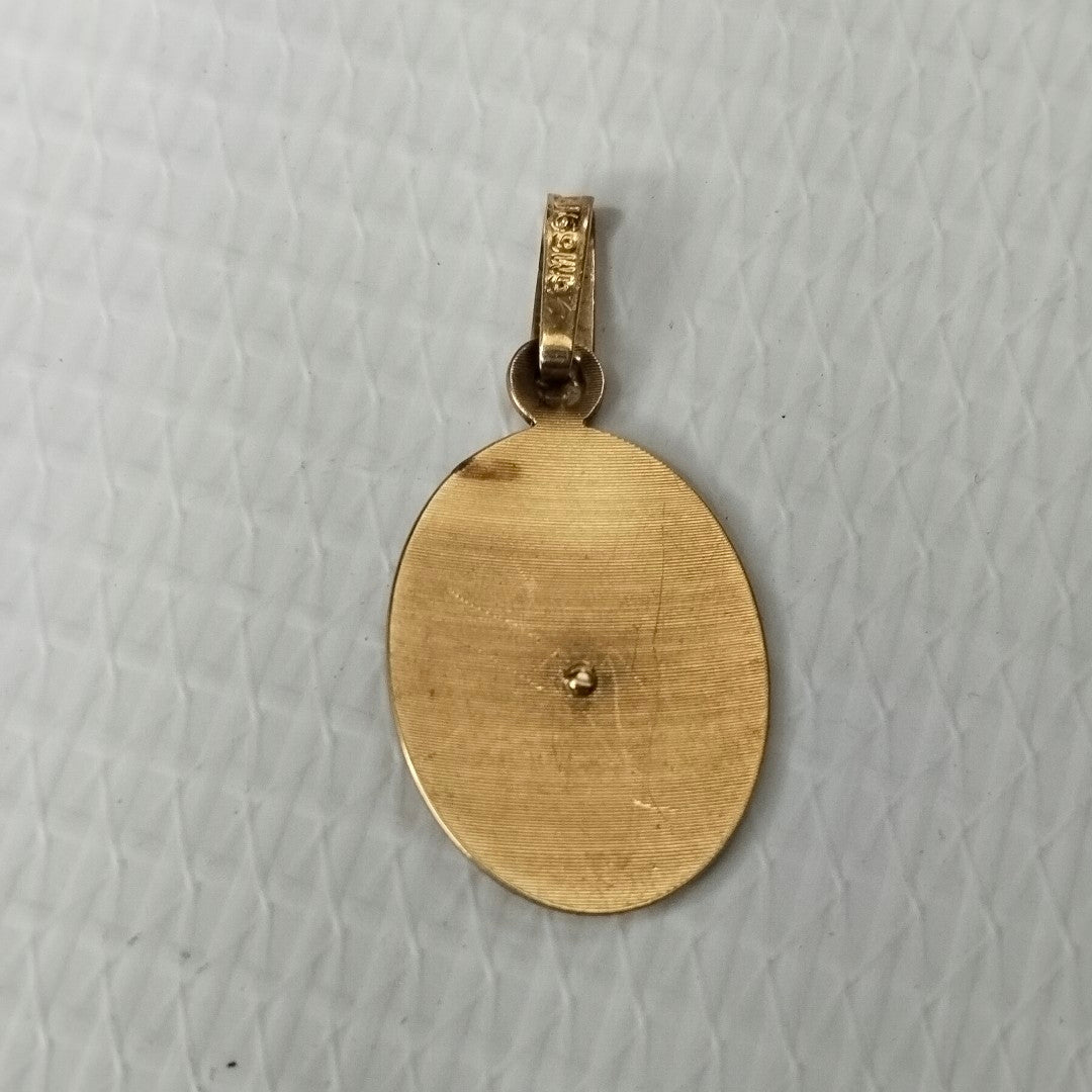 MEDALLA RELIGIOSA ORO 10 K 1.4 GRMS (SEMINUEVO)