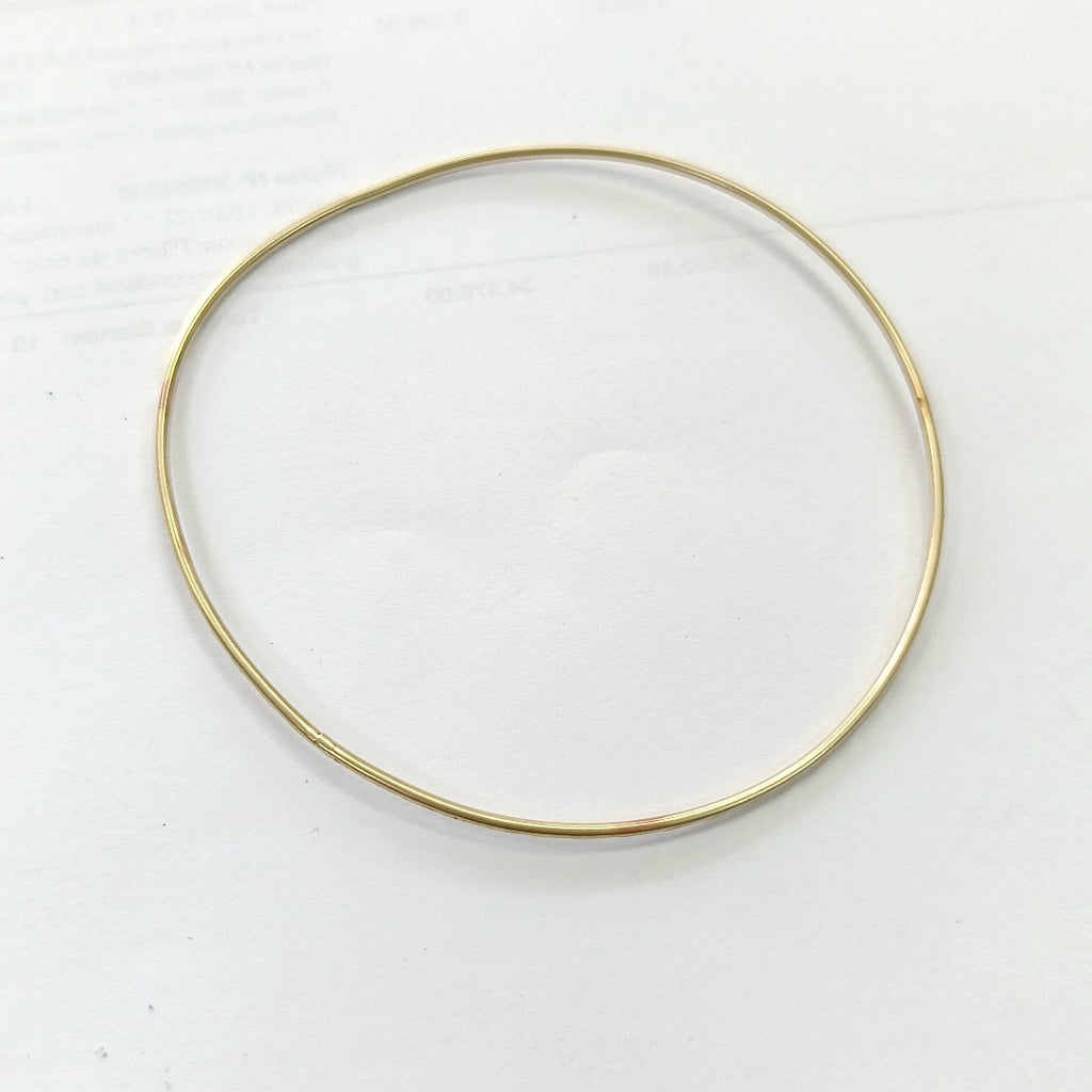 PULSERA RIGIDA ORO 10 K 2,10 GRMS (SEMINUEVO)