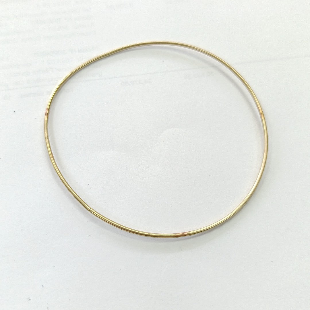 PULSERA RIGIDA ORO 10 K 2,10 GRMS (SEMINUEVO)