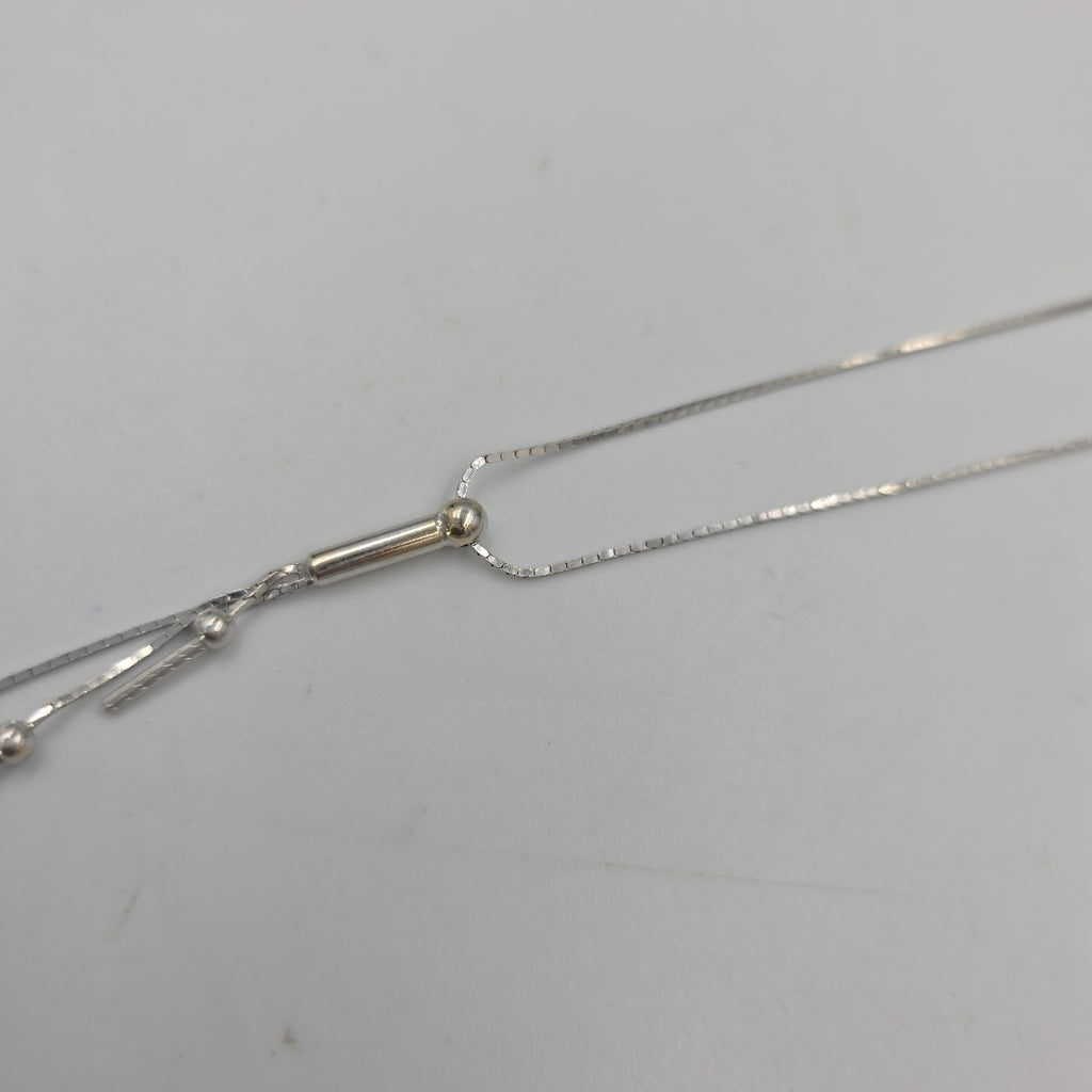 GARGANTILLA ORO, ORO BLANCO 14 K 4.7 GRMS (SEMINUEVO)