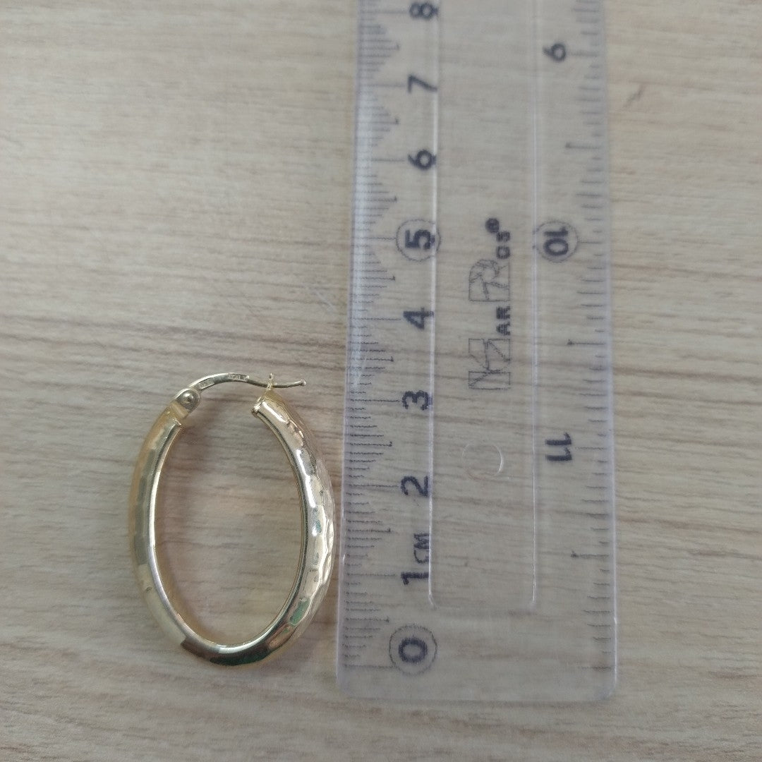ARRACADAS PAR ORO 14 K 4,60 GRMS (SEMINUEVO)