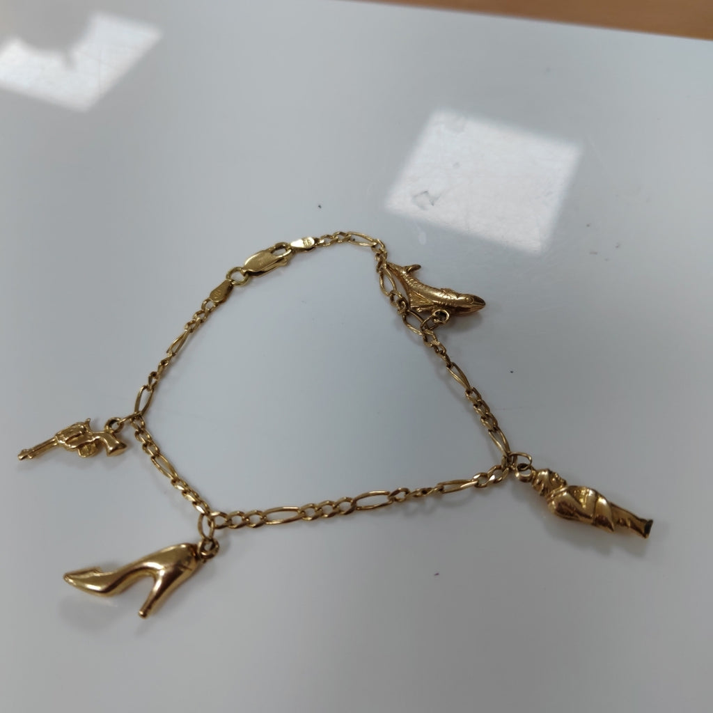 PULSERA ORO 14 K 7,30 GRMS (SEMINUEVO)