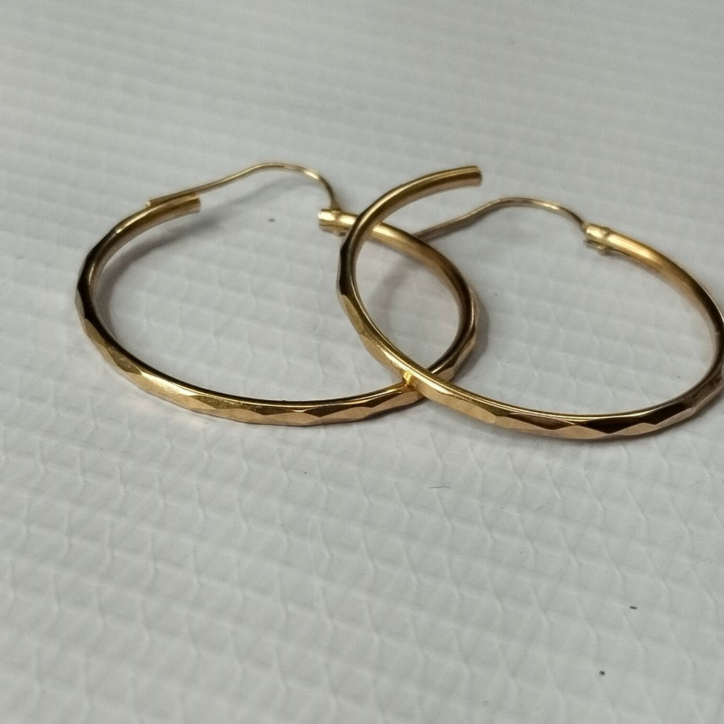 ARRACADAS PAR ORO 10 K 1.8 GRMS (SEMINUEVO)