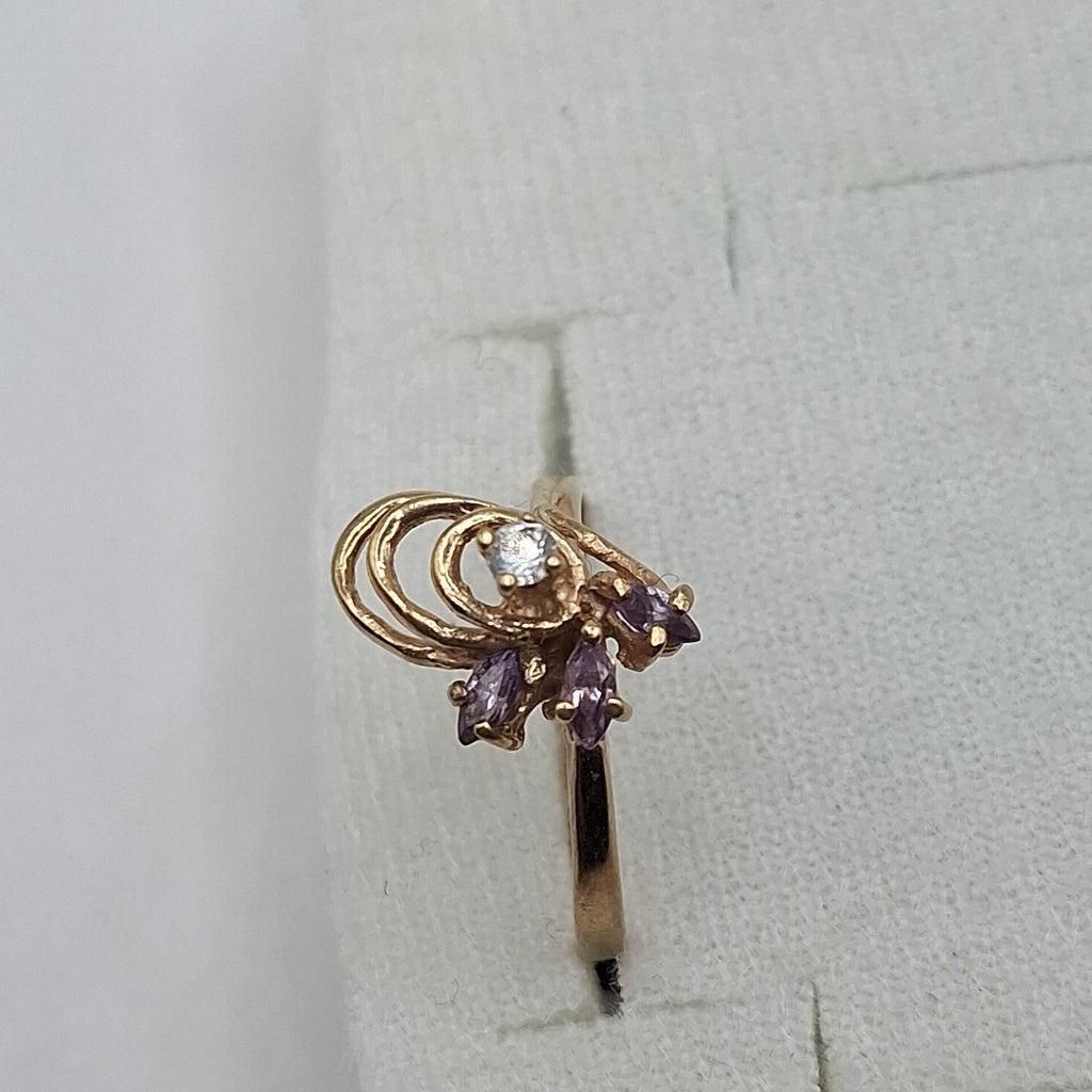 ANILLO ORO 10 K 2.3 GRMS (SEMINUEVO)