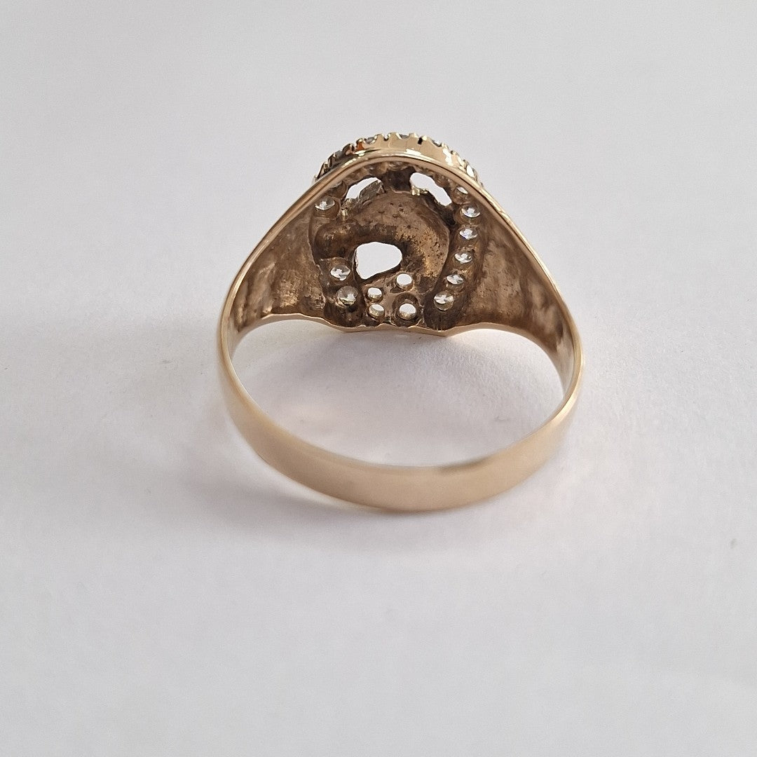 ANILLO ORO 10 K 4.2 GRMS (SEMINUEVO)