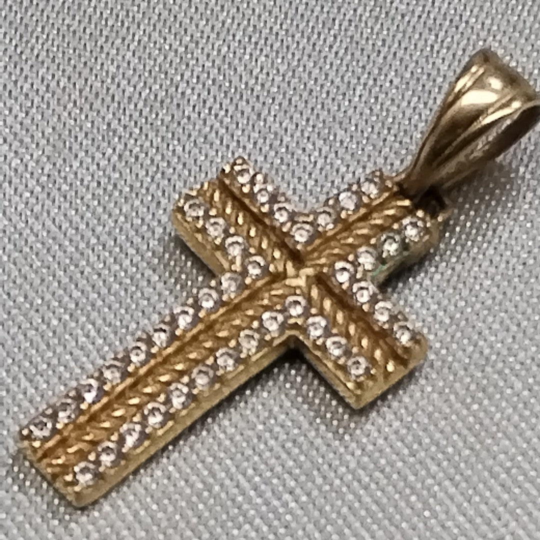 CRUZ, DIJE ORO 10 K 1.2 GRMS (SEMINUEVO)
