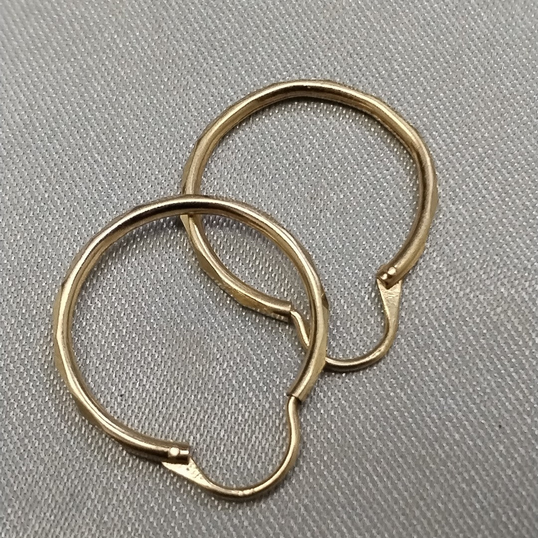ARRACADAS PAR ORO 14 K 0,70 GRMS (SEMINUEVO)