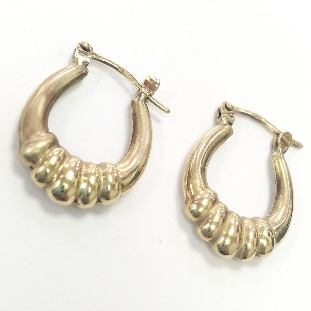 ARETES PAR ORO 14 K 1.7 GRMS (SEMINUEVO)