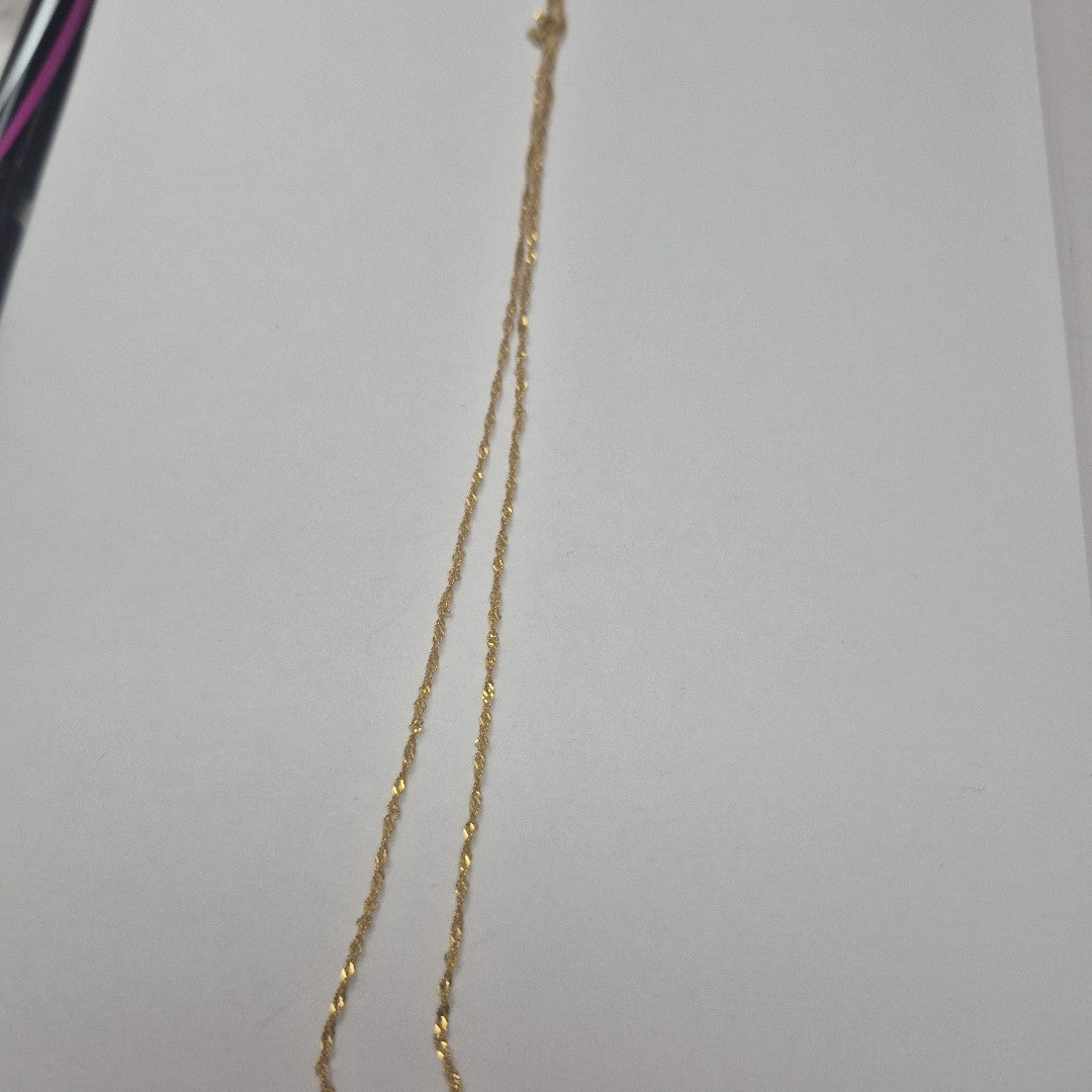 CADENA ORO 10 K 1,00 GRMS (SEMINUEVO)