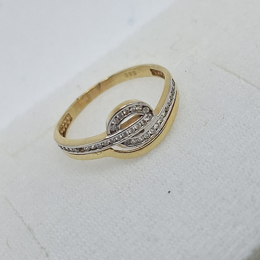 ANILLO ORO 14 K 2 GRMS (SEMINUEVO)