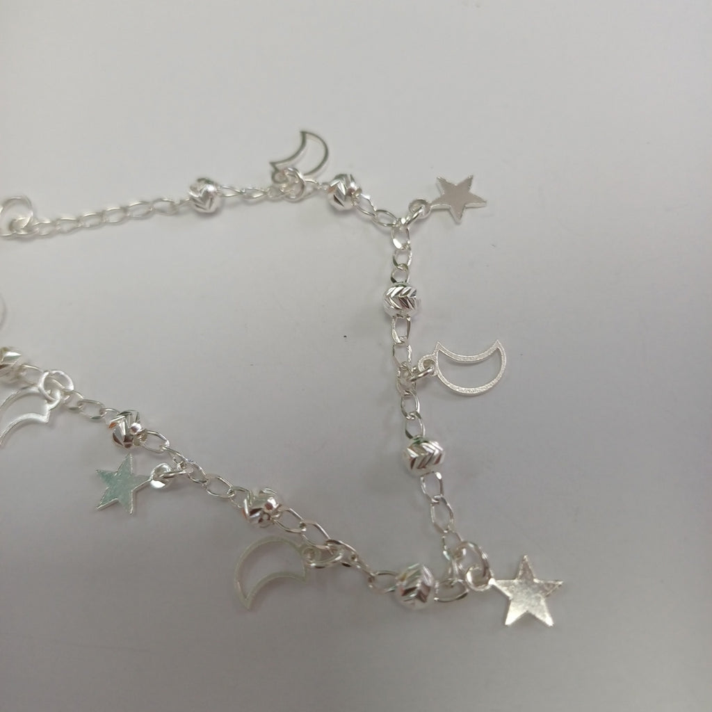 PULSERA TEJIDO TEJIDO ESPECIAL PLATA .925 18 CM 3.1 GR (NUEVO)
