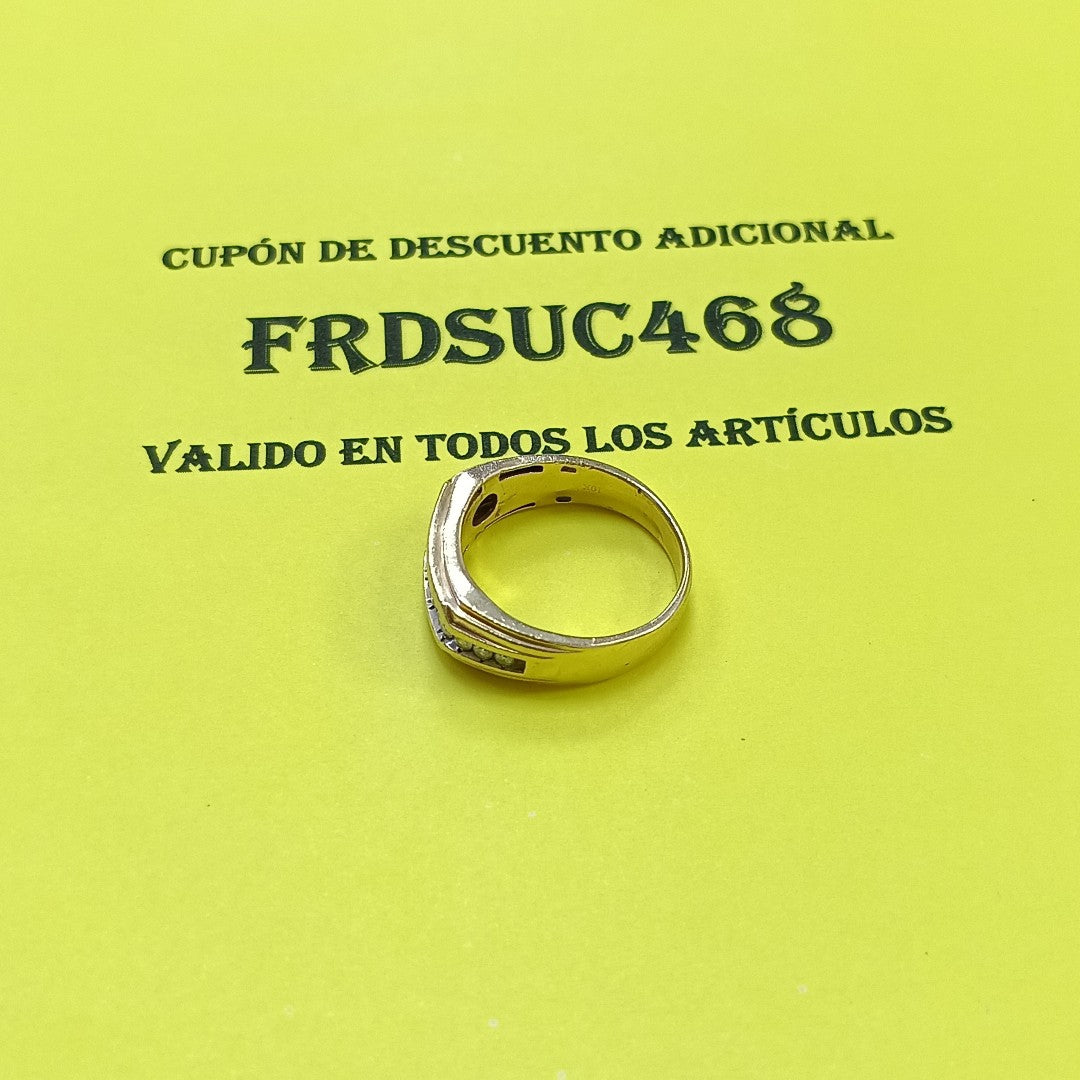 ANILLO ORO 10 K 7,20 GRMS (SEMINUEVO)