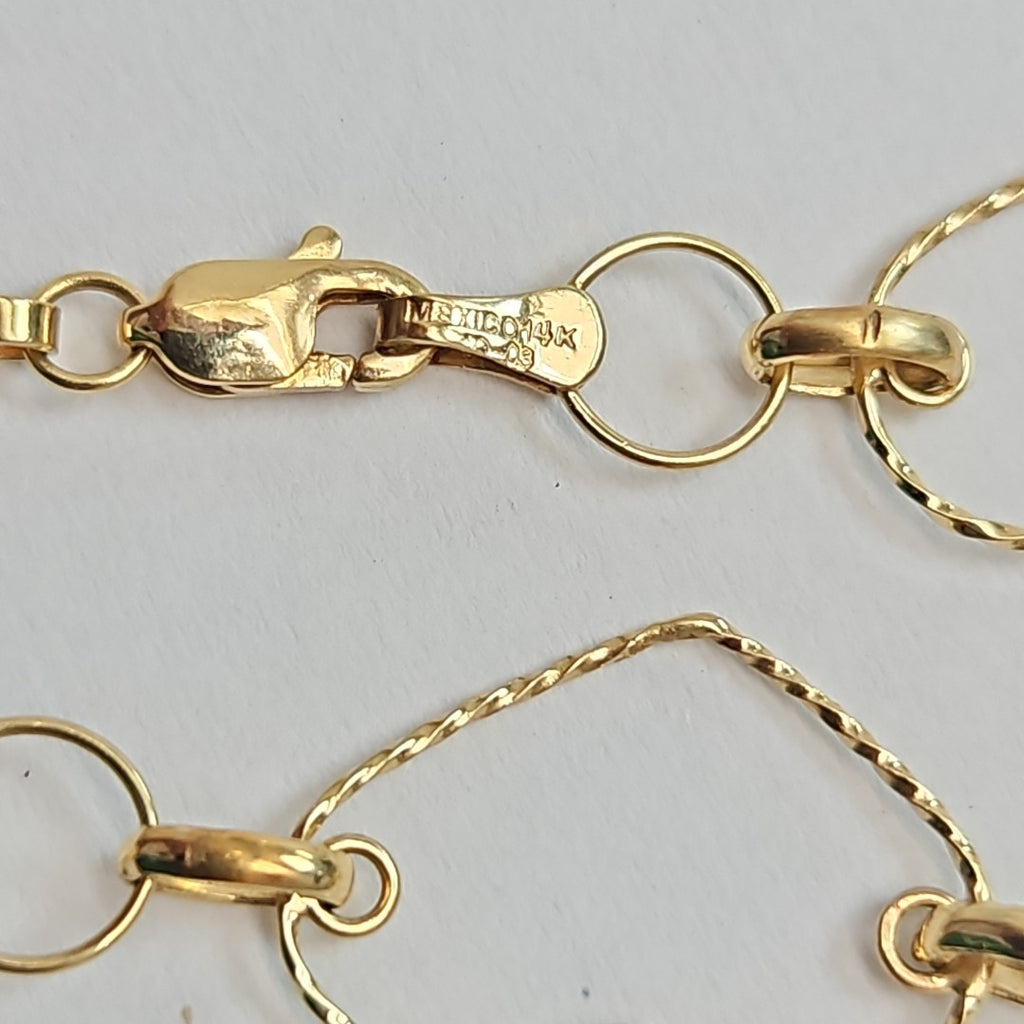 PULSERA ORO 14 K 2,90 GRMS (SEMINUEVO)