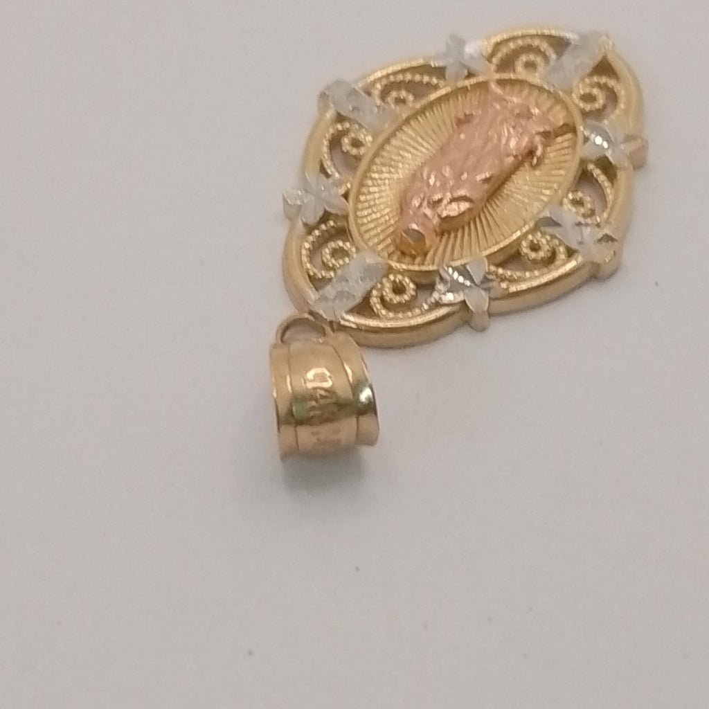 MEDALLA RELIGIOSA ORO 14 K 2.7 GRMS (SEMINUEVO)