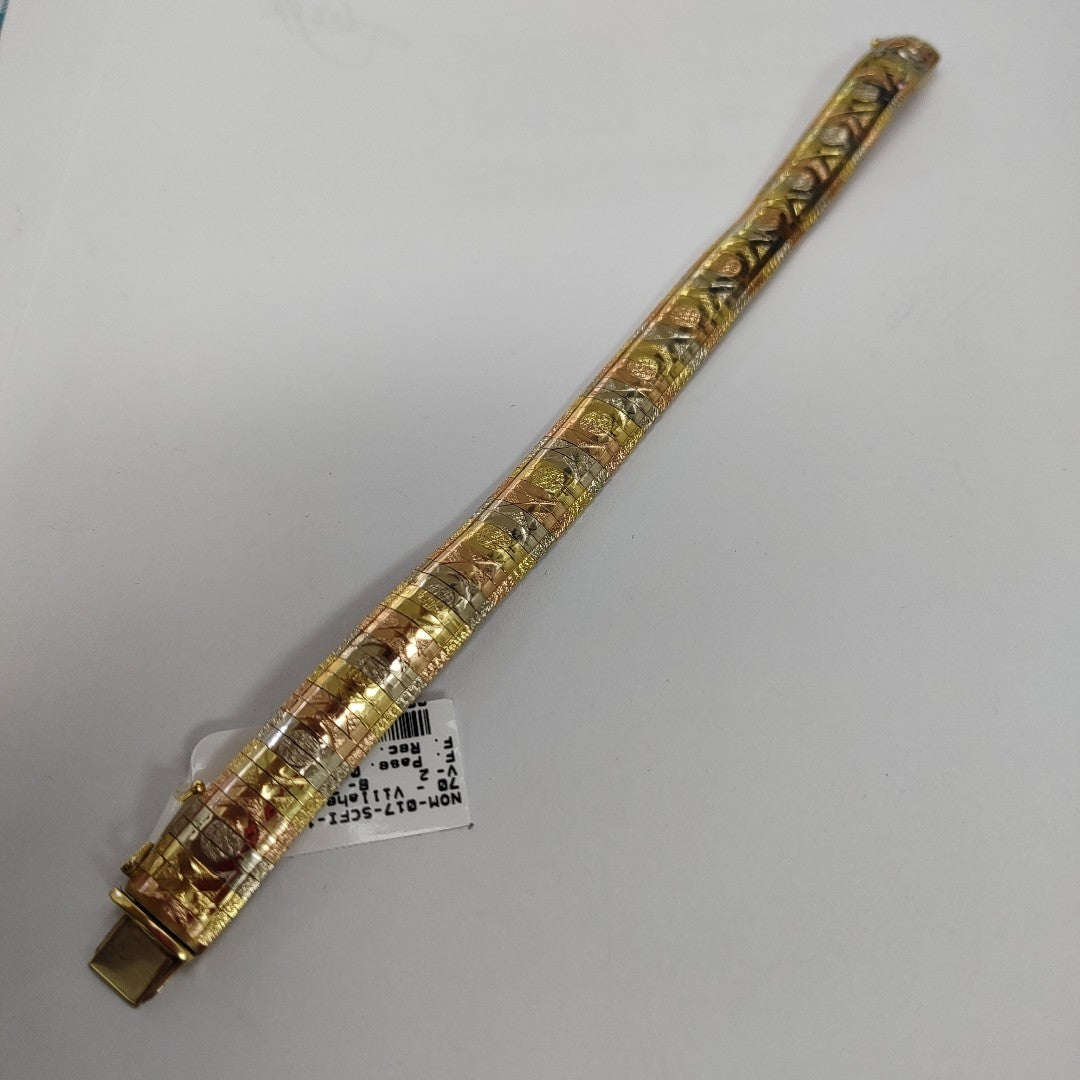PULSERA ORO 14 K 18.9 GRMS (SEMINUEVO)
