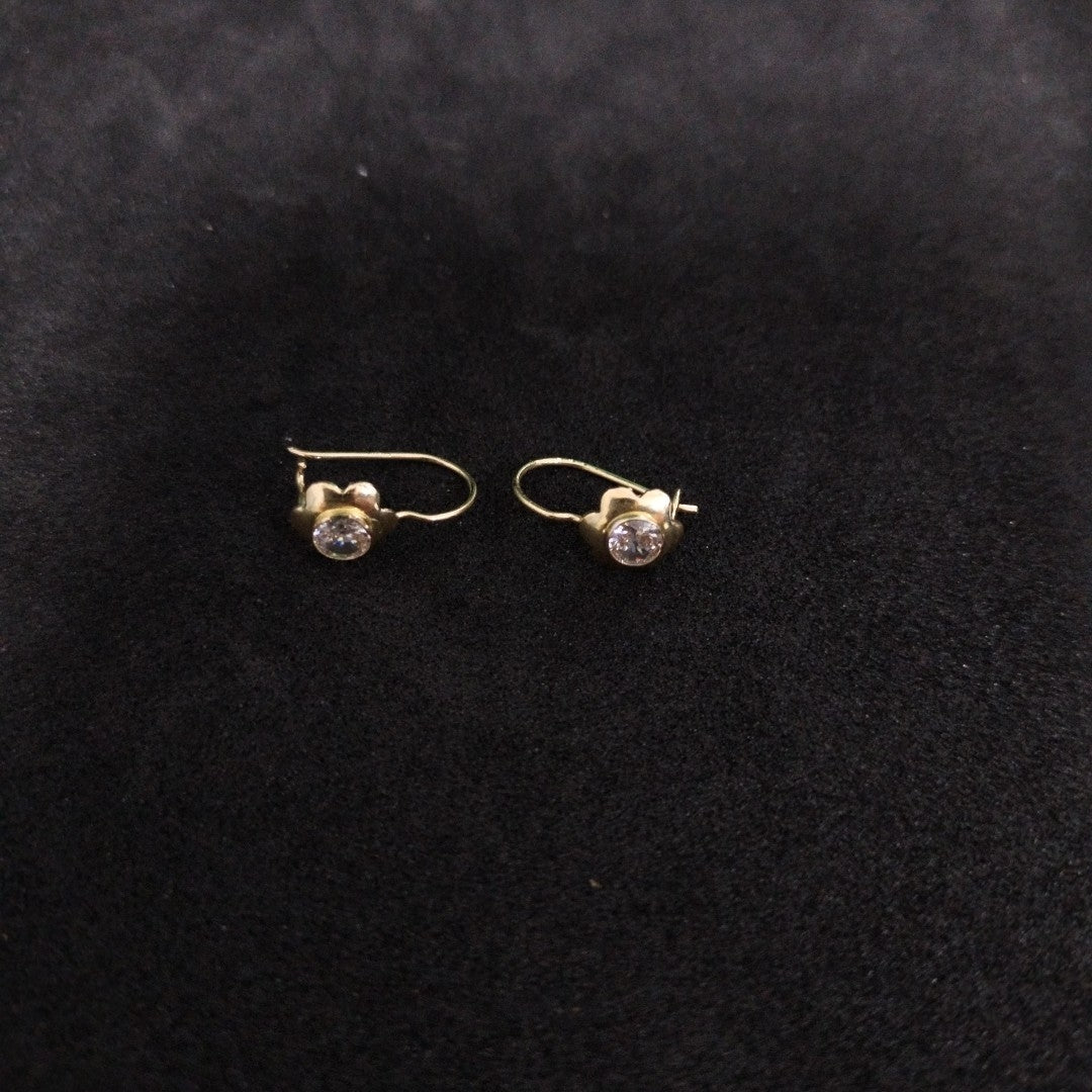 ARETES PAR ORO 10 K 0,60 GRMS (SEMINUEVO)