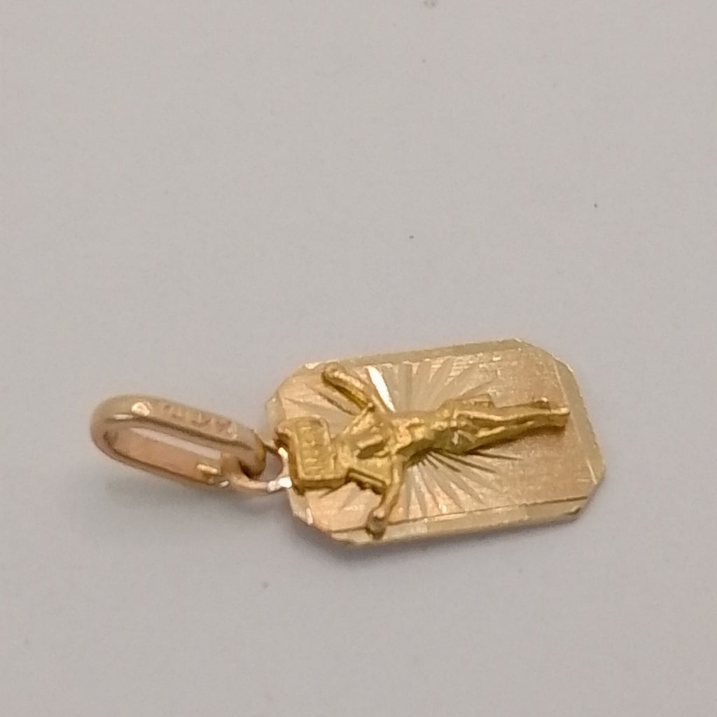 MEDALLA RELIGIOSA ORO 14 K 2 GRMS (SEMINUEVO)