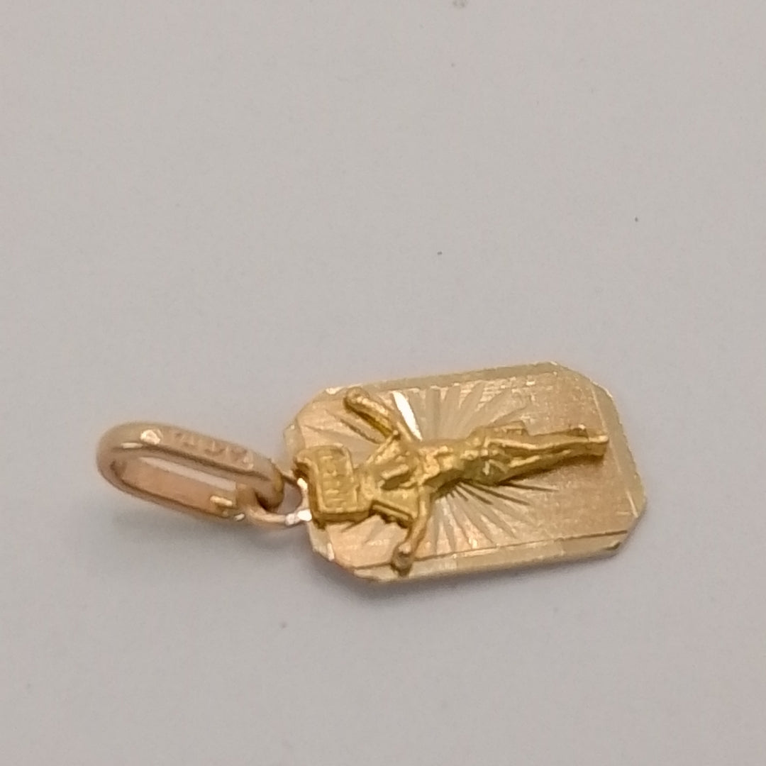MEDALLA RELIGIOSA ORO 14 K 2 GRMS (SEMINUEVO)