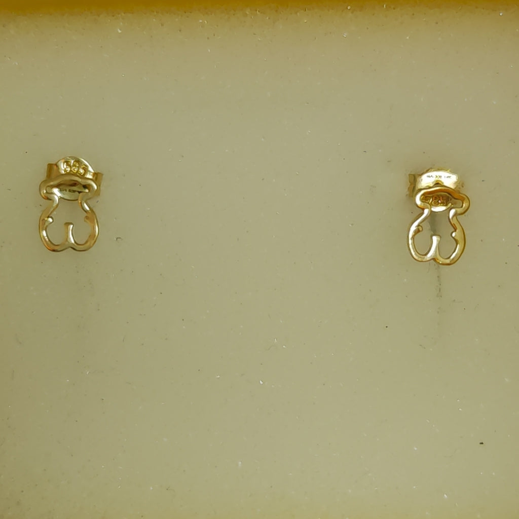 BROQUELES ORO 14K 0.9 (NUEVO)