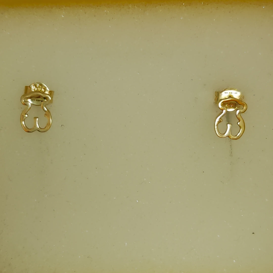 BROQUELES ORO 14K 0.9 (NUEVO)