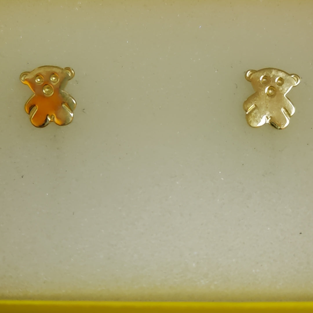 BROQUELES ORO 14K 1.4 (NUEVO)