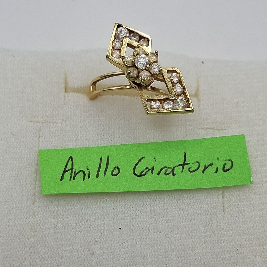 ANILLO ORO 14 K 4.9 GRMS (SEMINUEVO)