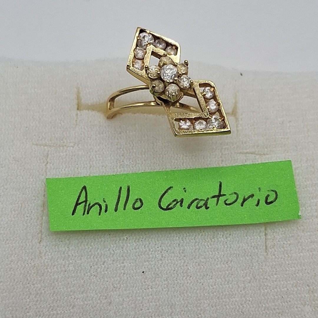 ANILLO ORO 14 K 4.9 GRMS (SEMINUEVO)