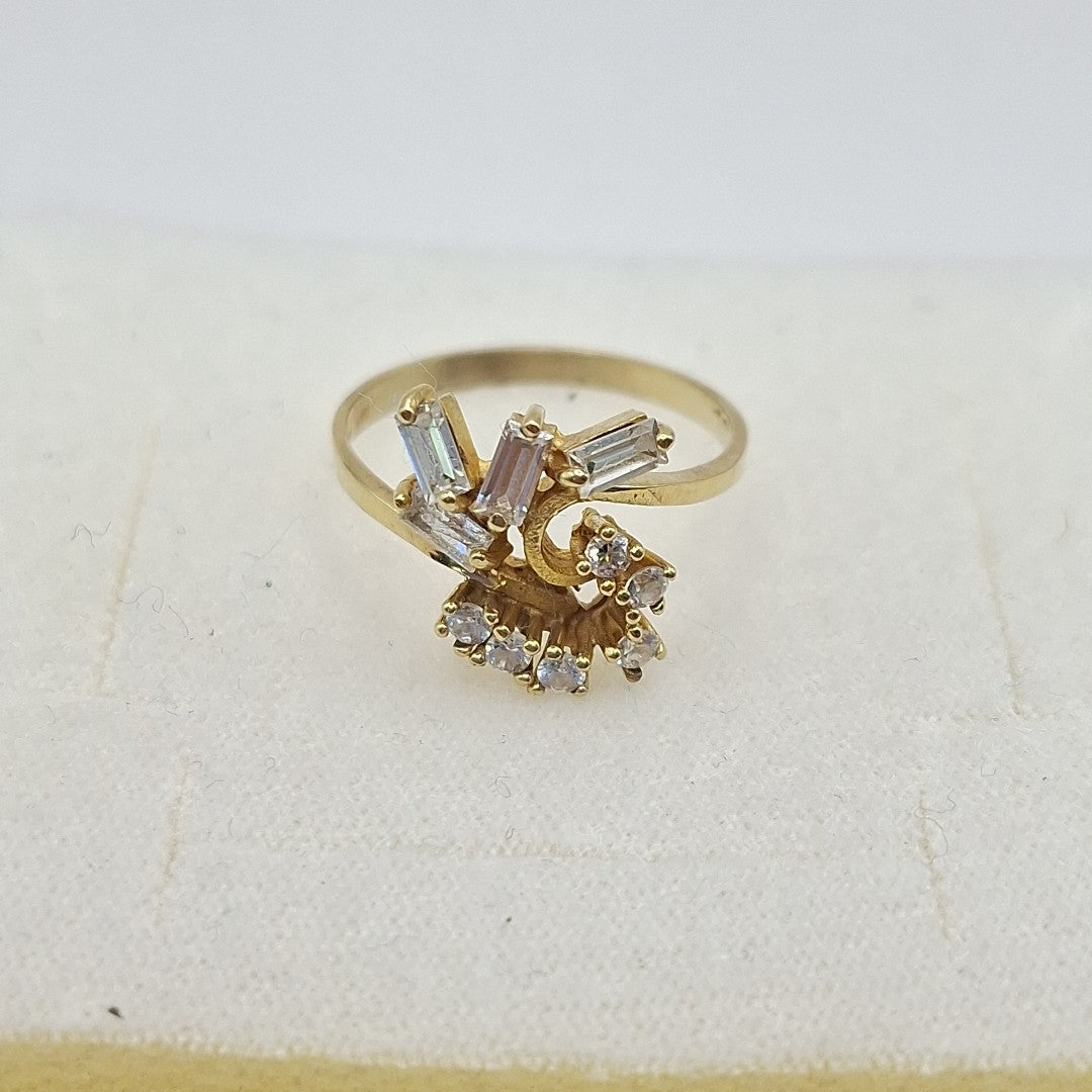 ANILLO ORO 14 K 2.3 GRMS (SEMINUEVO)