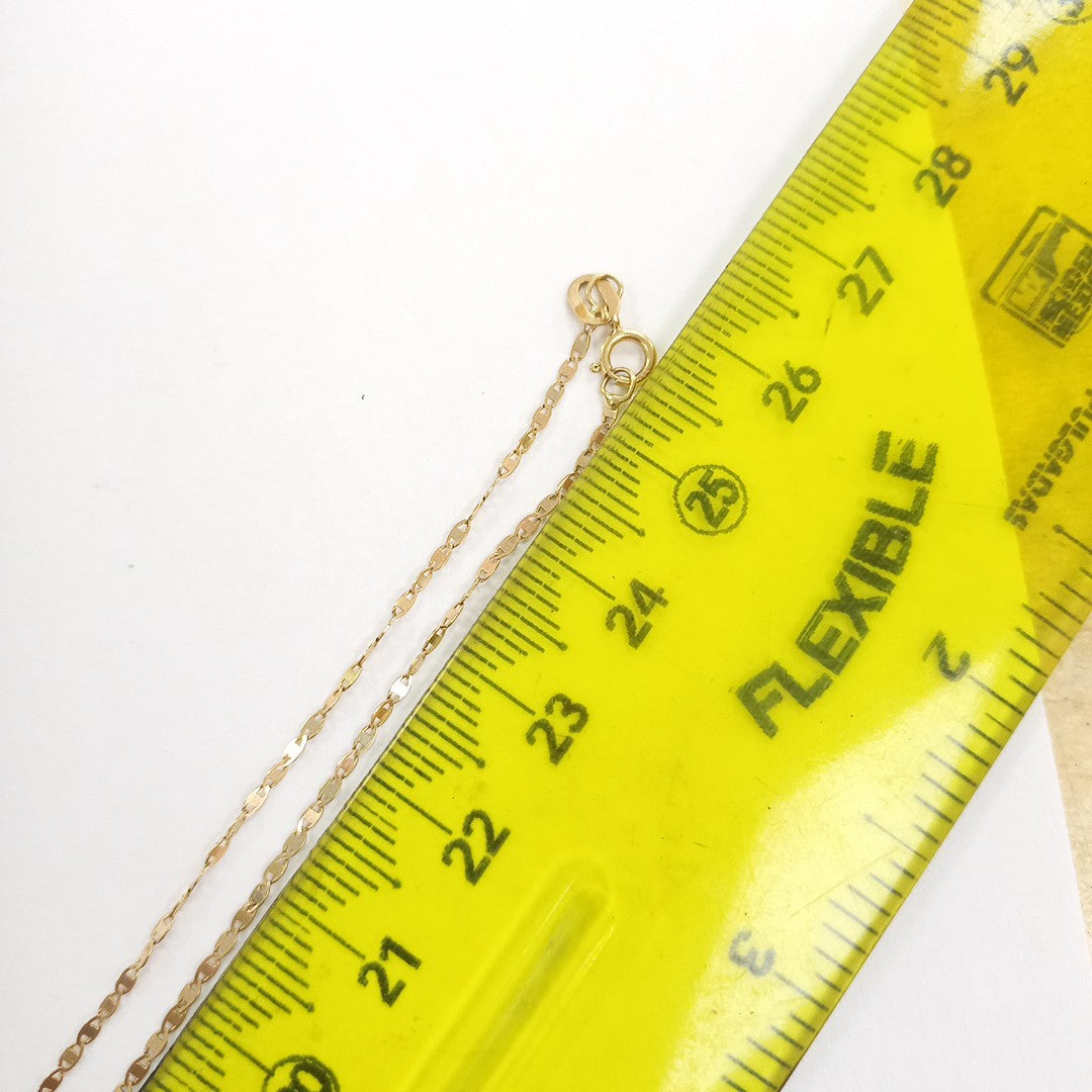 CADENA ORO 14 K 1.3 GRMS (SEMINUEVO)