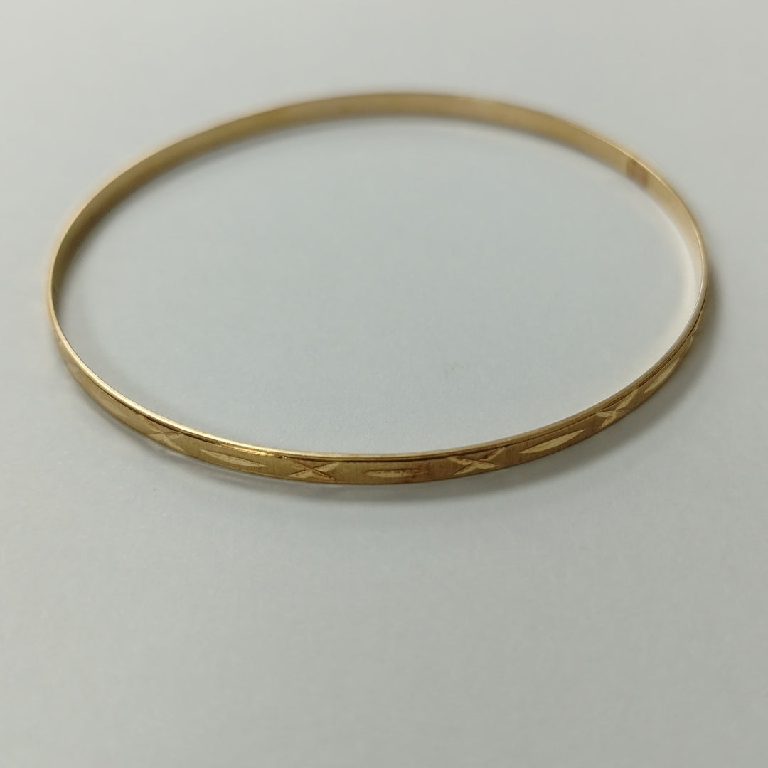 PULSERA RIGIDA ORO 18 K 5,80 GRMS (SEMINUEVO)