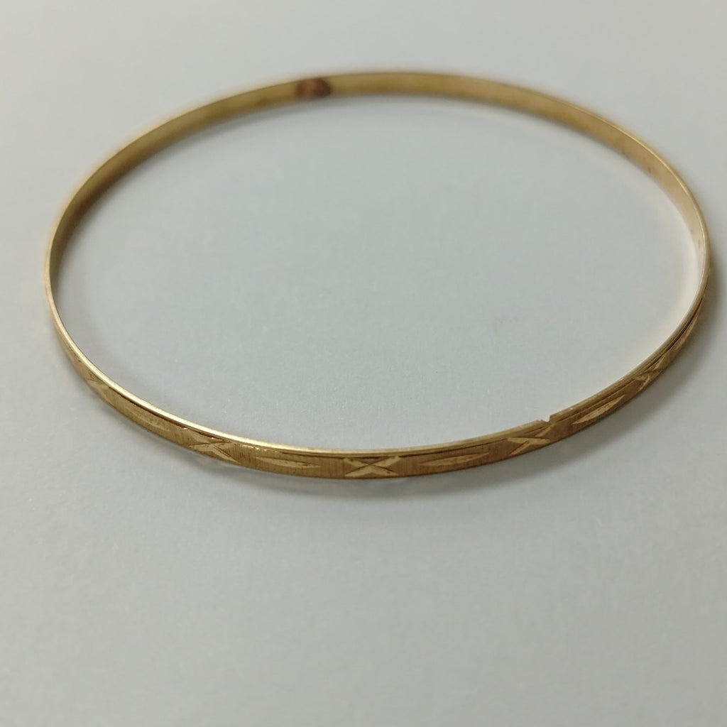 PULSERA RIGIDA ORO 18 K 5,90 GRMS (SEMINUEVO)