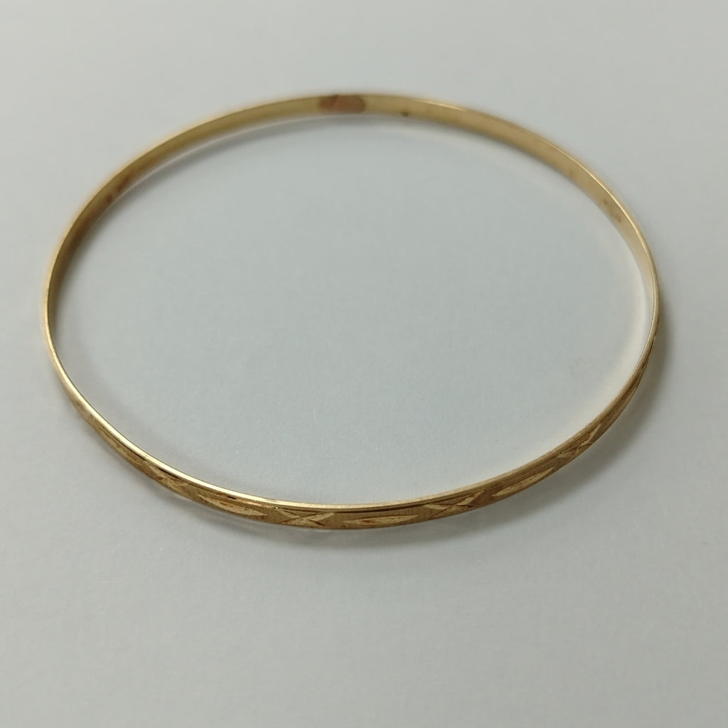 PULSERA RIGIDA ORO 18 K 5,80 GRMS (SEMINUEVO)