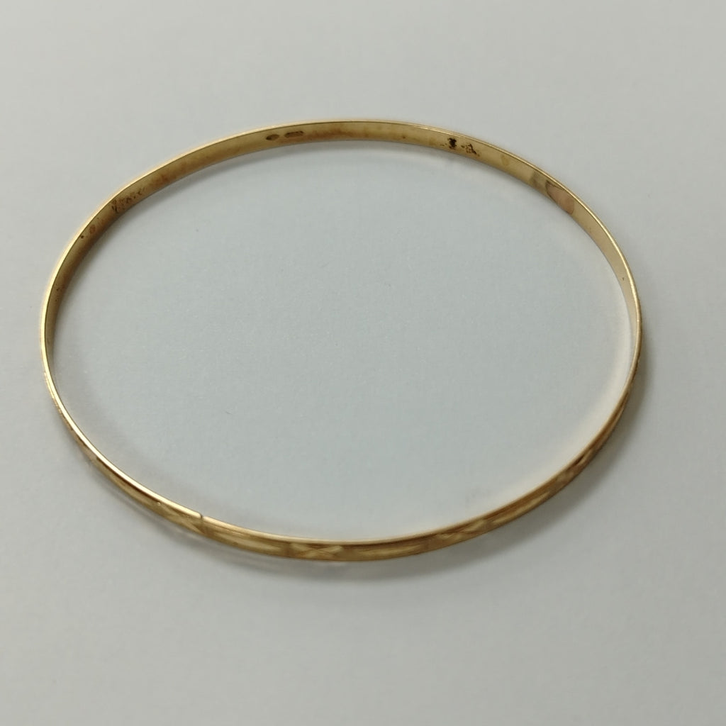 PULSERA RIGIDA ORO 18 K 5,90 GRMS (SEMINUEVO)