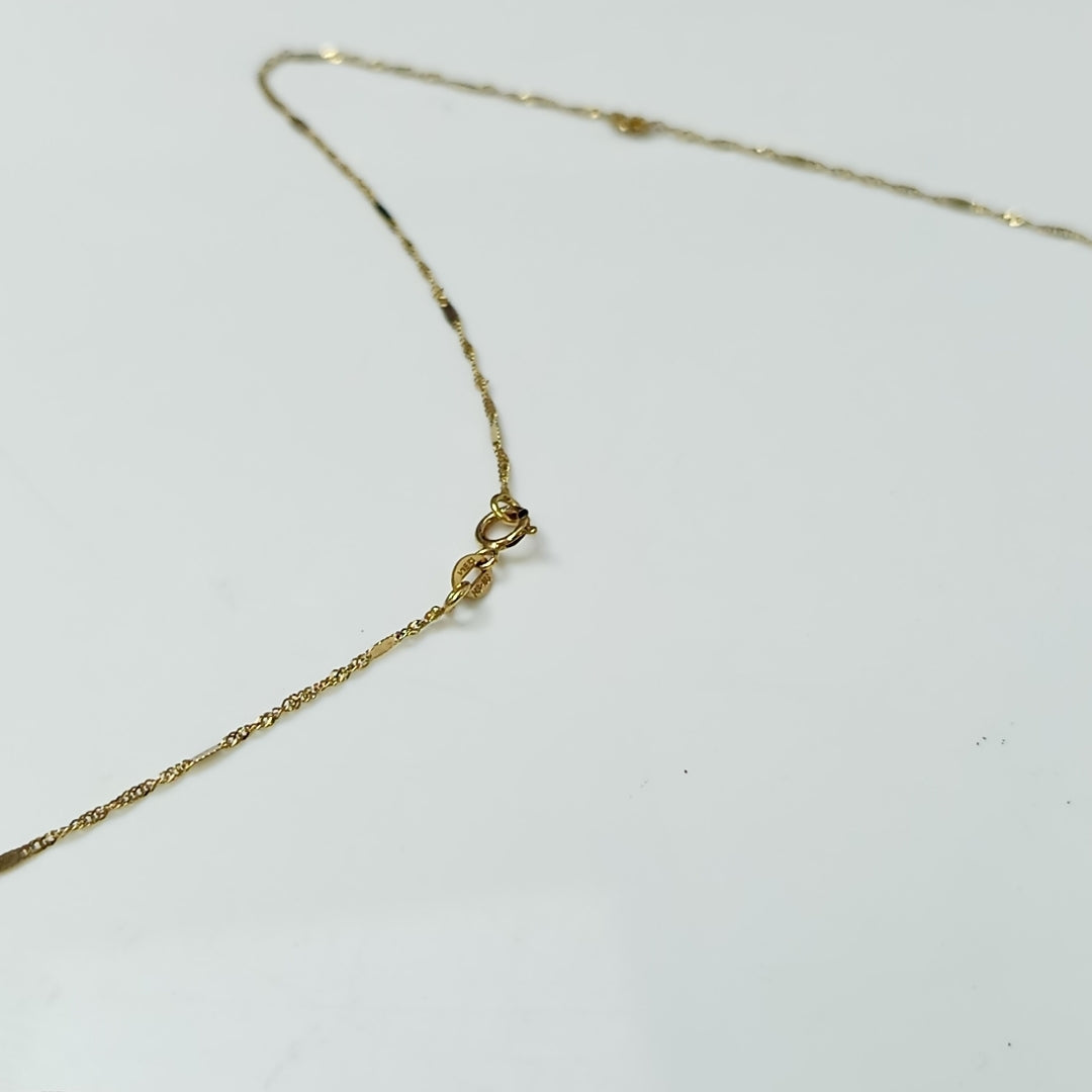 CADENA ORO 10 K 0.9 GRMS (SEMINUEVO)