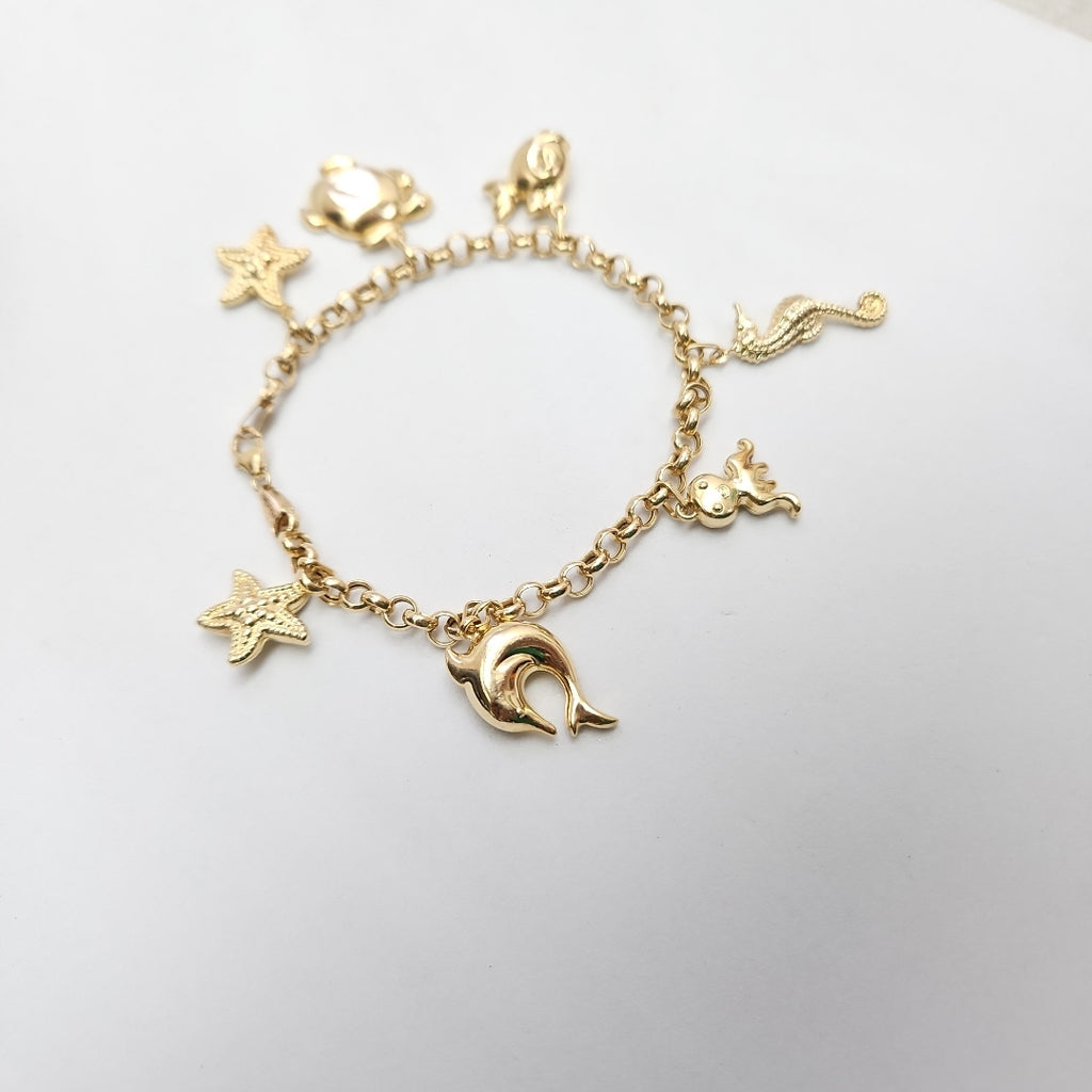 PULSERA ORO 10 K 8.4 GRMS (SEMINUEVO)