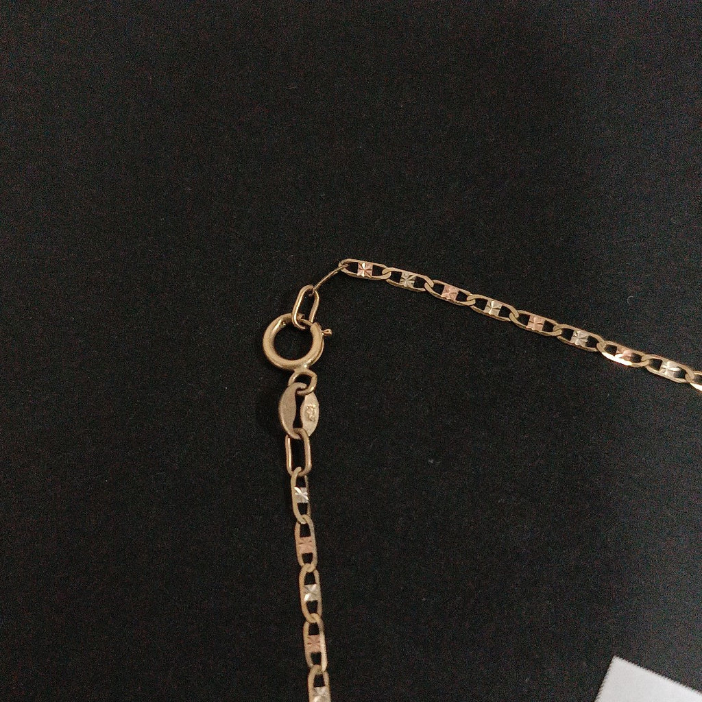 CADENA, DIJE ORO 10 K 1.5 GRMS (SEMINUEVO)