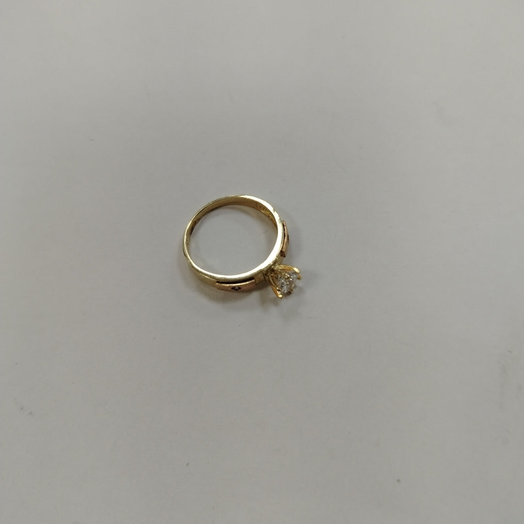 SOLITARIO ORO 14 K 2.7 GRMS (SEMINUEVO)