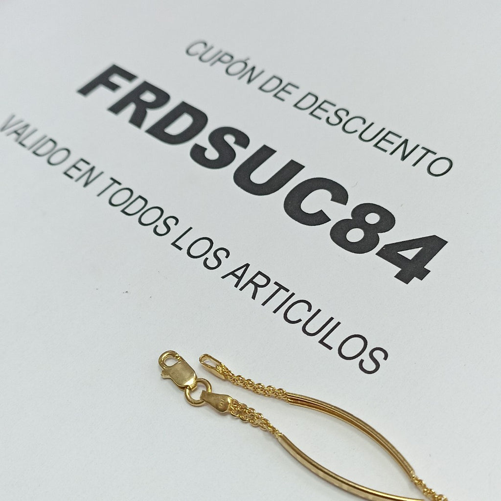 PULSERA ORO 14 K 3,70 GRMS (SEMINUEVO)