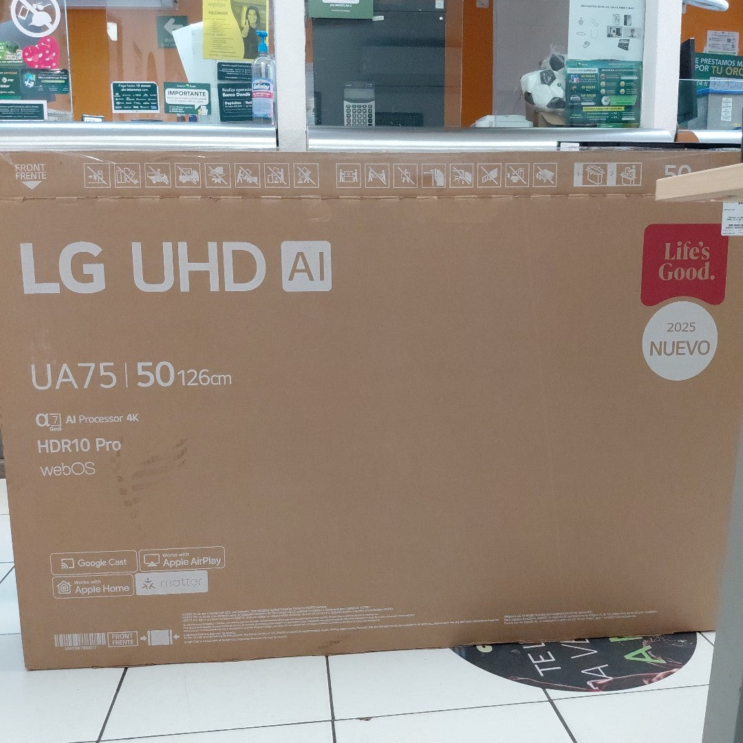 PANTALLA LG 50UA7500PSA (2025) 50" ULTRA HD 4K (SEMINUEVO)