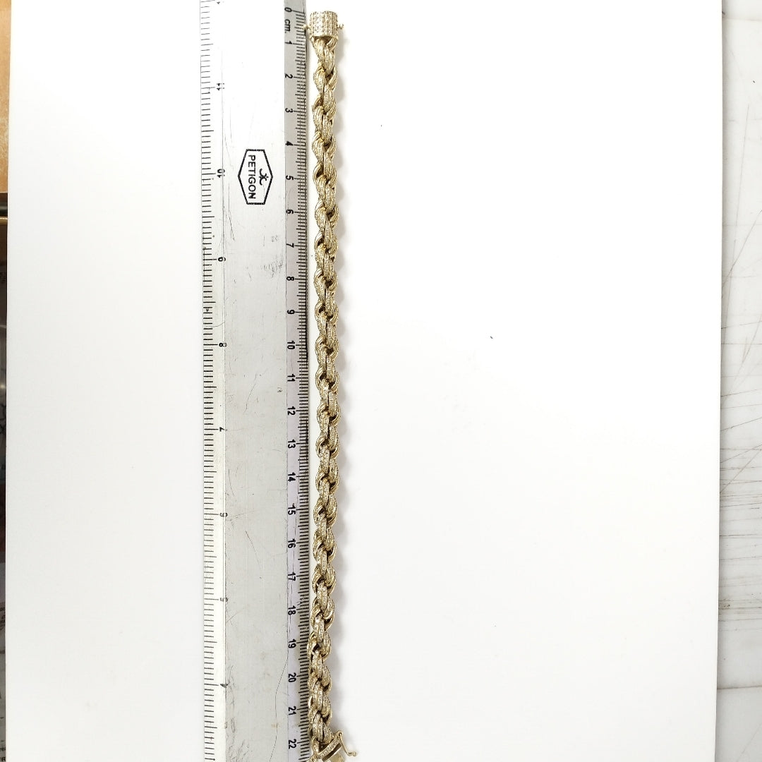 PULSERA ORO 14 K 30.3 GRMS (SEMINUEVO)