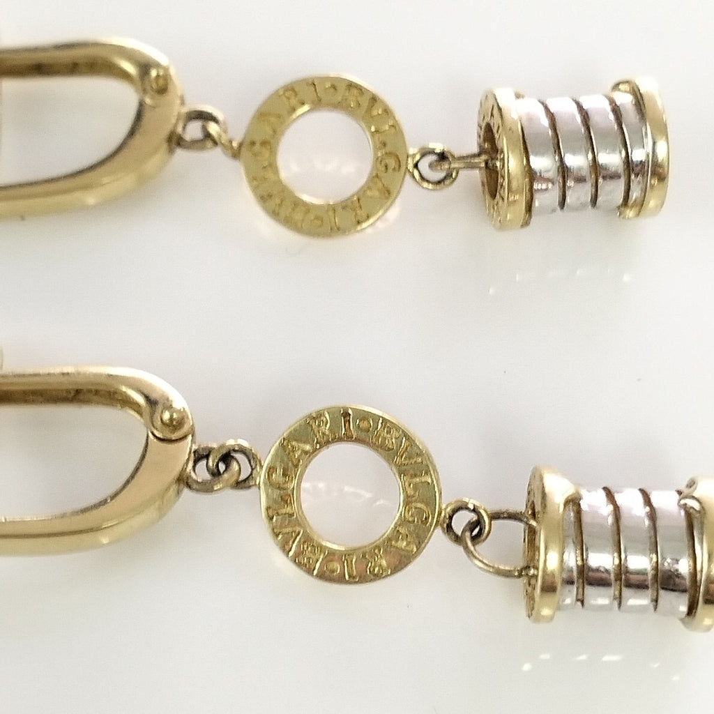 ARETES PAR ORO, ORO COMBINADO 14 K 6.2 GRMS (SEMINUEVO)