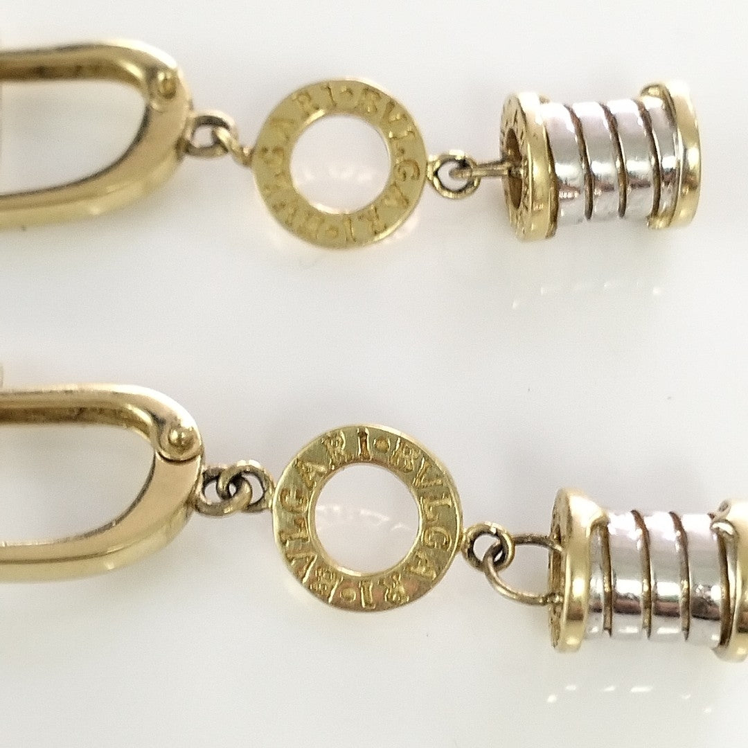 ARETES PAR ORO, ORO COMBINADO 14 K 6.2 GRMS (SEMINUEVO)