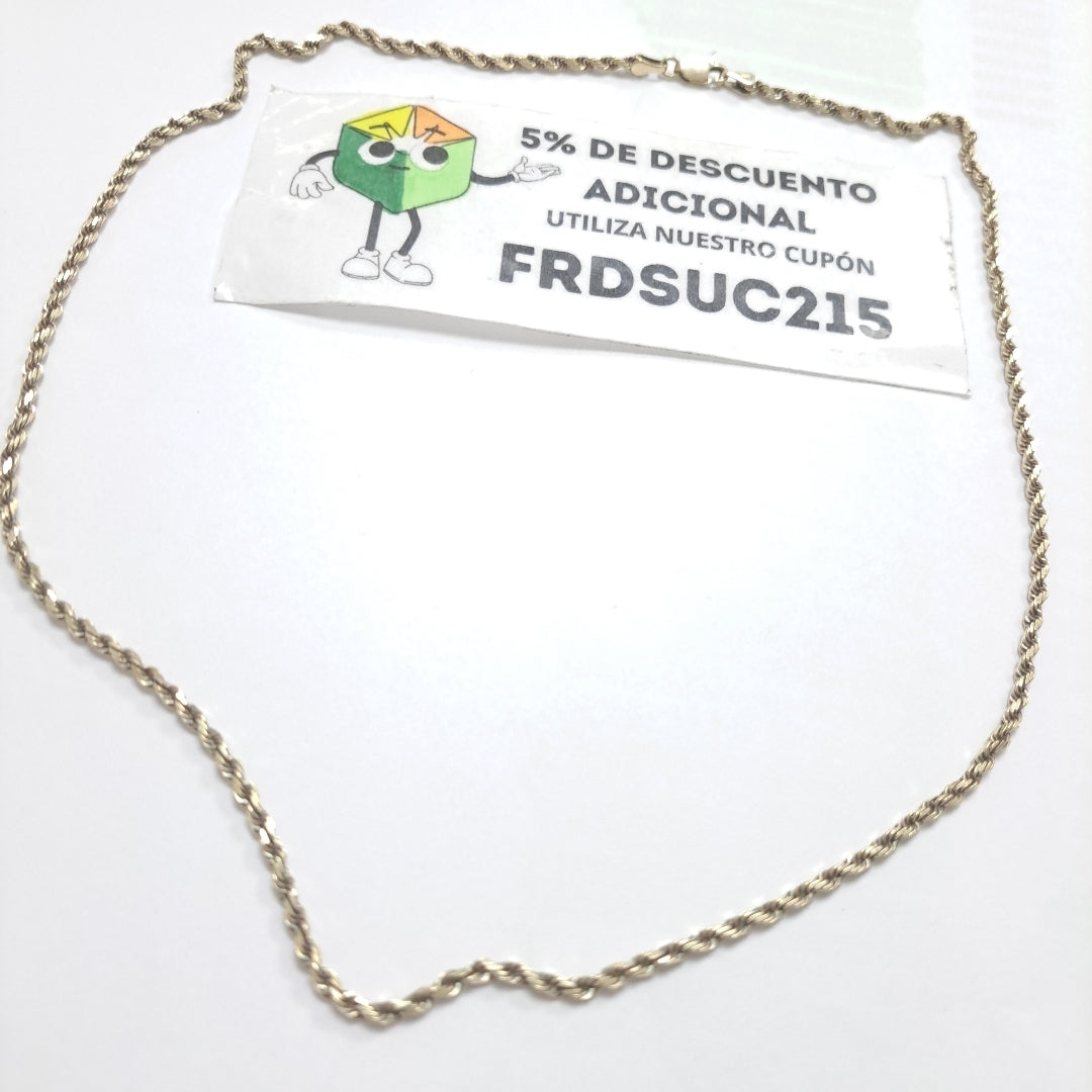 CADENA ORO 14 K 14,10 GRMS (SEMINUEVO)