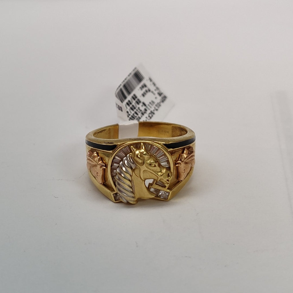 ANILLO ORO 14 K 7.3 GRMS (SEMINUEVO)