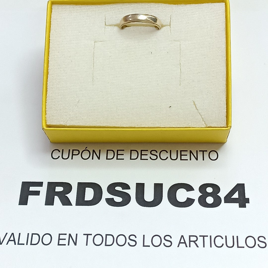 ARGOLLA ORO 10 K 1.8 GRMS (SEMINUEVO)