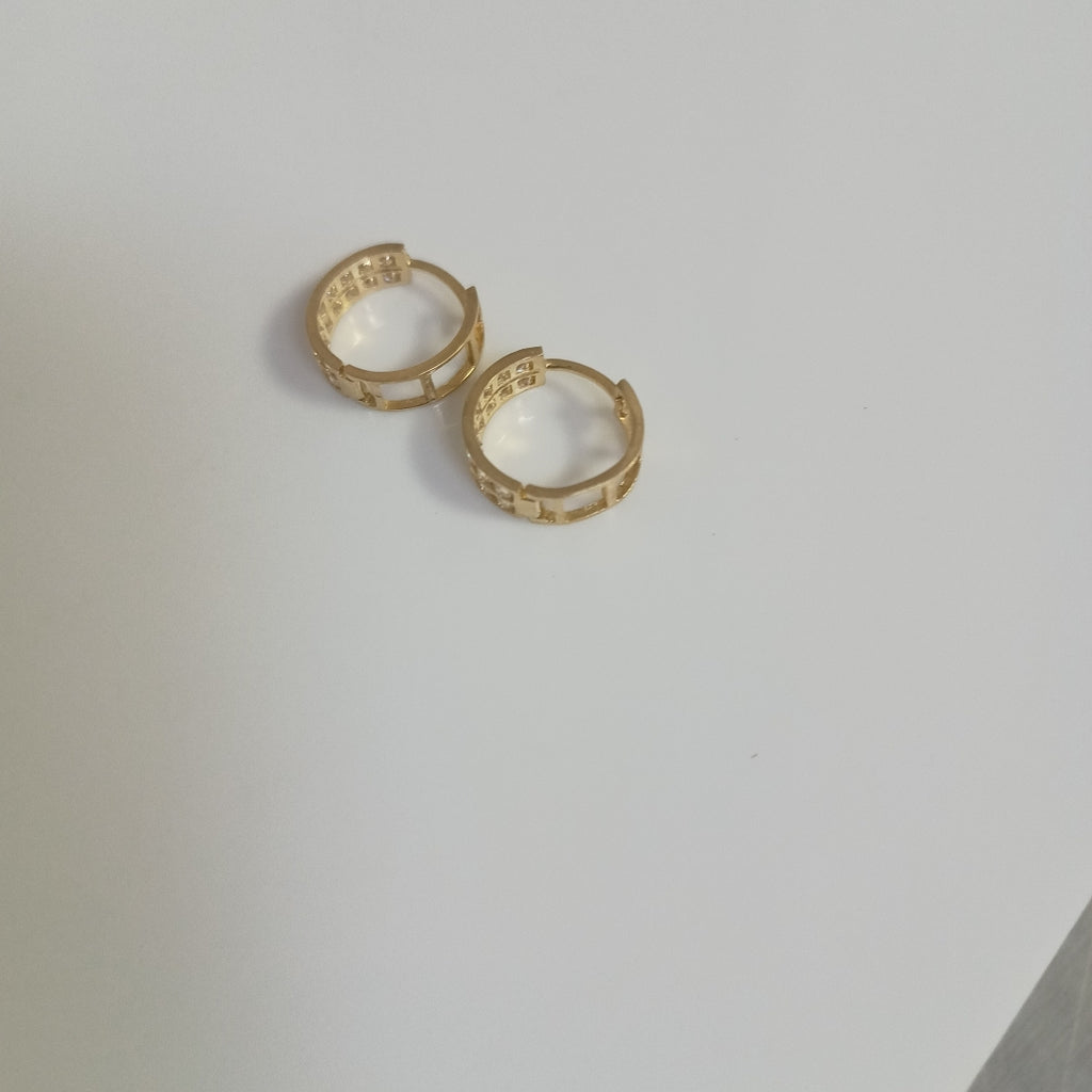 ARETES PAR ORO 10 K 2.4 GRMS (SEMINUEVO)